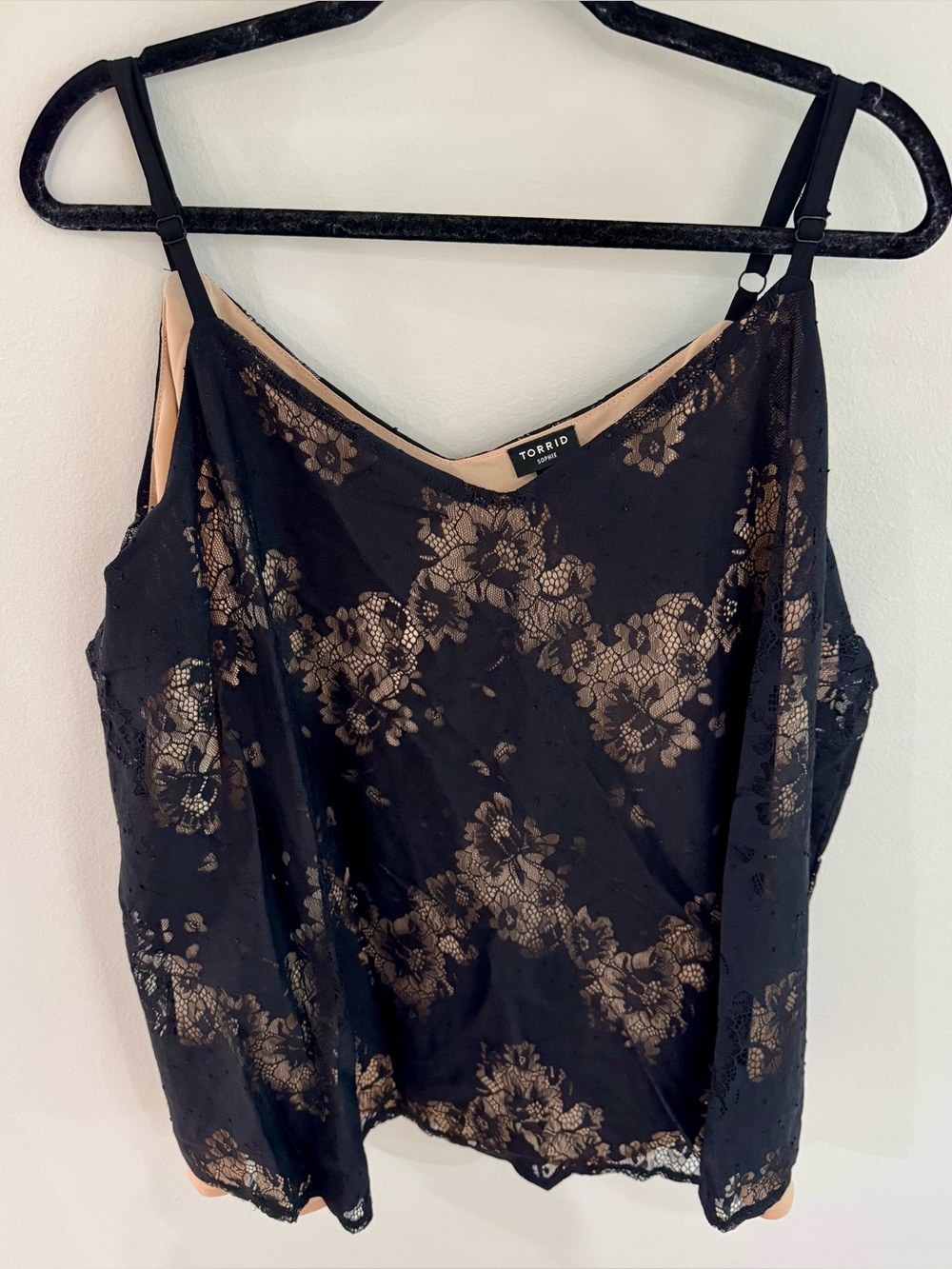Torrid Black Lace Tank
